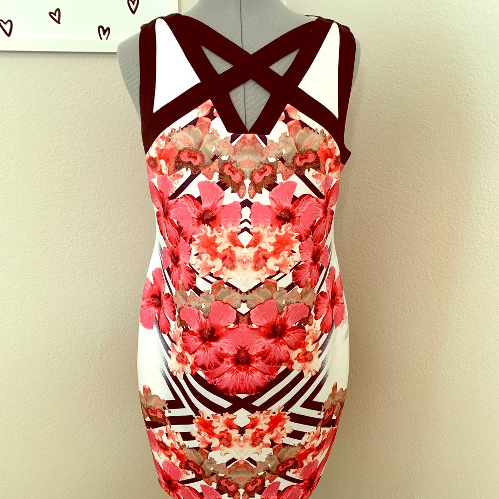 Chic Spring/Summer Floral Dress